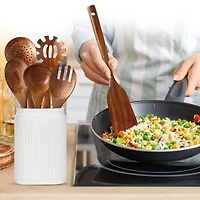 Cheer Collection Piece Wooden Spatula Set