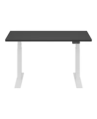 Flexispot E7-commercial 55 W Electric Adjustable Standing Desk, Rectangular Chipboard Top, White Base