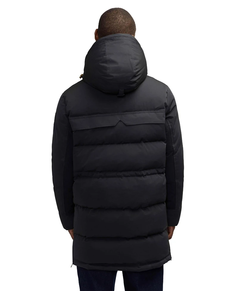 Pajar Men's Men s Prescott Long Length Parka with Detachable Sherpa Lined Hood