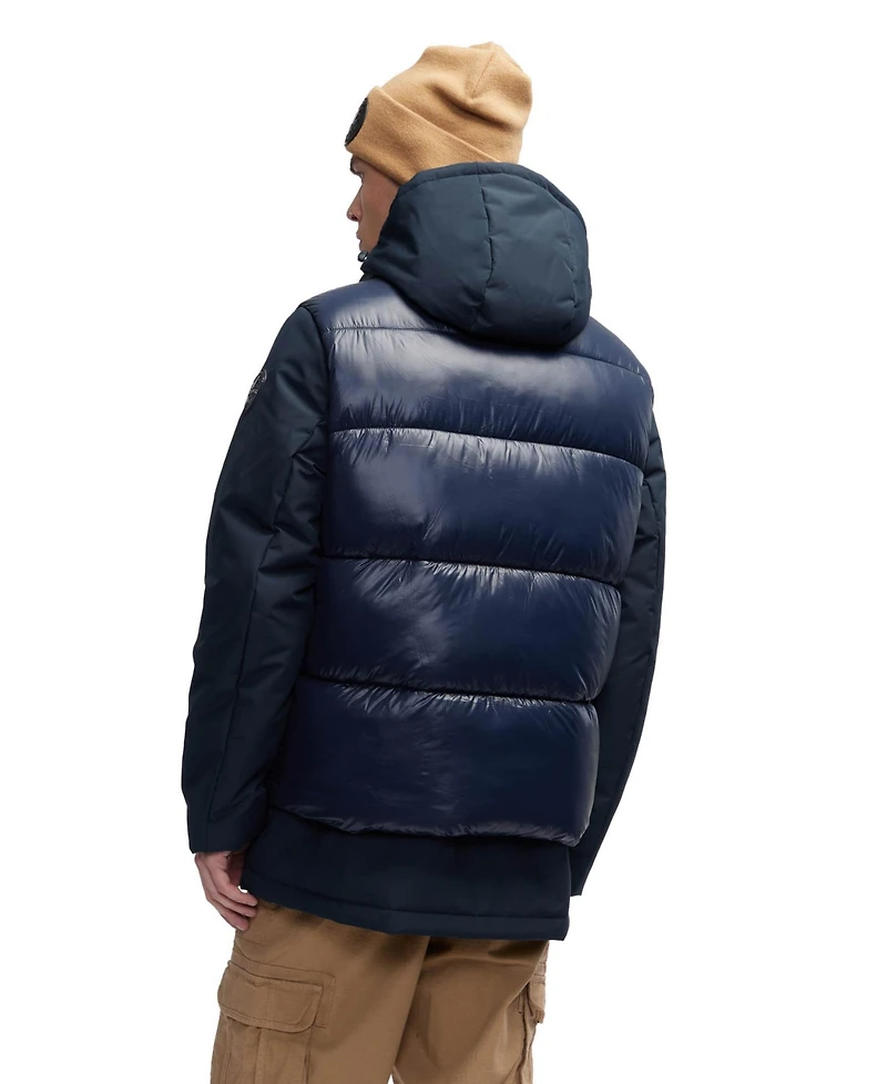 Pajar Men's Kiet 3 1 Padded Jacket with Inner Removable Lightweight Vest