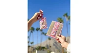 Packed Party Travel Bundle Women's Travel Accessory Passport Holder and Luggage Tag, Woven with Faux Leather