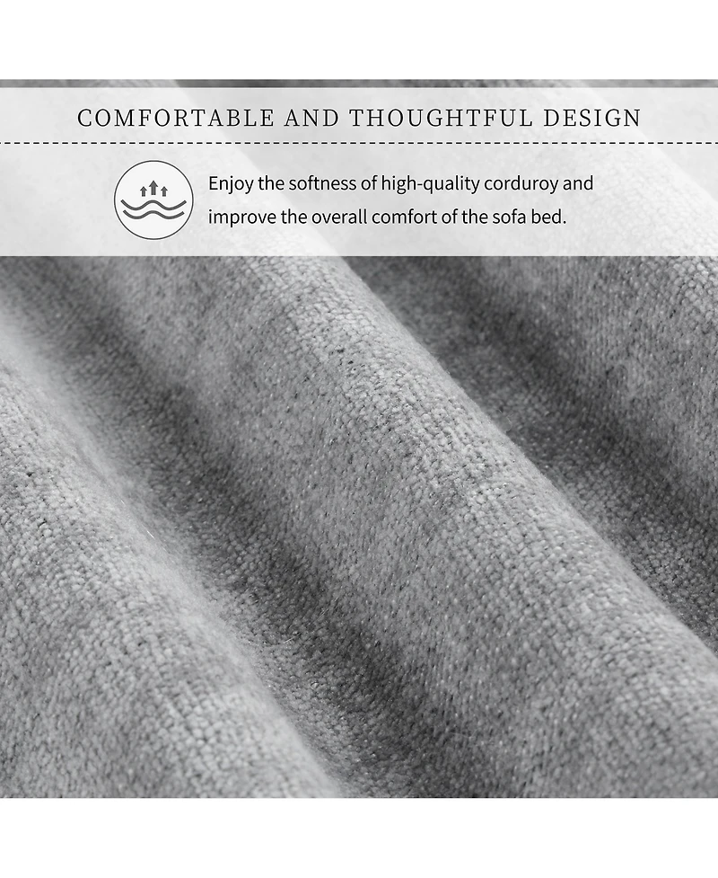 Convertible Soft Cushion Sofa Pull Bed ,for Two People to Sit On