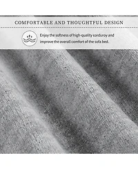 Convertible Soft Cushion Sofa Pull Bed ,for Two People to Sit On