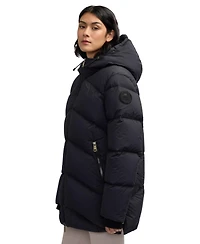 Pajar Women's Fallon Boxy Inverted Chevron Quilted Puffer