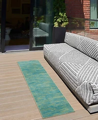 Nourison Home Nourison Essentials NRE01 2'2"x20' Runner Outdoor Area Rug