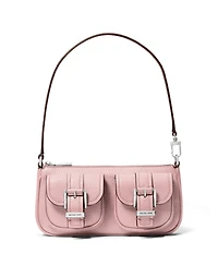 Michael Kors Zoe Small Leather Convertible Shoulder Bag