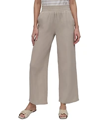 Dkny Jeans Women's High-Rise Gauze Straight-Leg Pants - Pbl