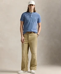 Polo Ralph Lauren Men's Cotton Pique Henley Shirt