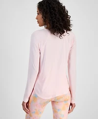 Id Ideology Women's Performance Long-Sleeve Top, Created for Macy's