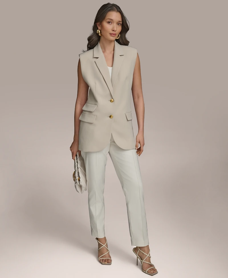 Donna Karan New York Women's Two-Button Vest