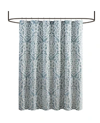 Madison Park Odette Jacquard Shower Curtain, 72" x