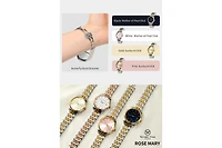 Women's Watch 32mm Dial Calendar Stainless Steel Strap Victoria Hyde