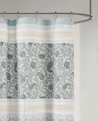 Madison Park Dawn Cotton Shower Curtain, 72" x