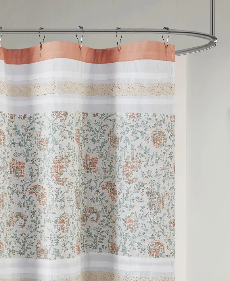 Madison Park Dawn Cotton Shower Curtain, 72" x 72"