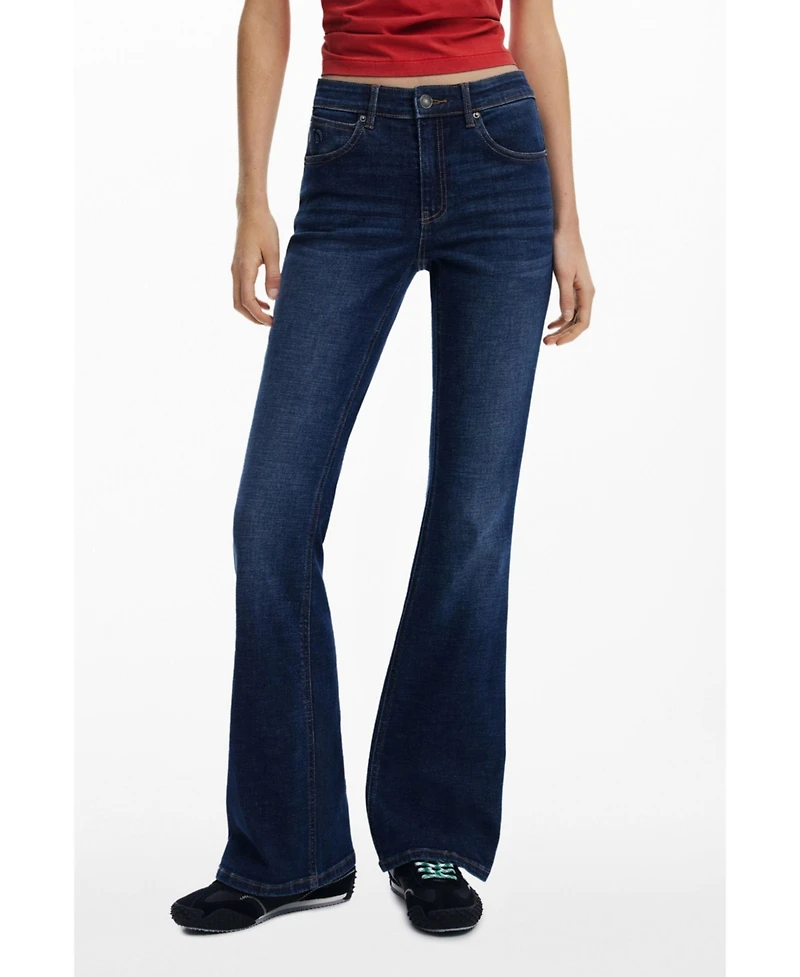 Desigual Women's Flare jeans