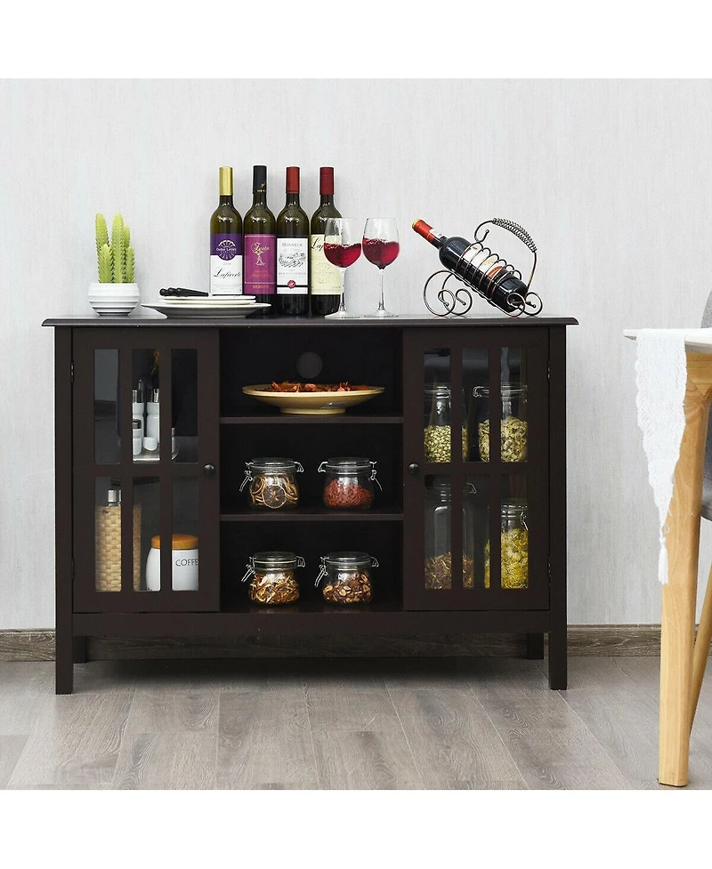 Wooden Tv Stand Console Cabinet for 50 Inch Tv