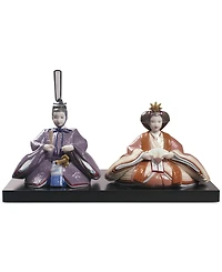 Lladro Porcelain Hina Dolls Figurine