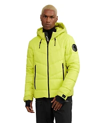 Pajar Men's Men s Thebe Mixed Media Ski Jacket with Fixed Hood