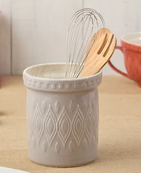 Certified International Vintage Farm Tool Crock