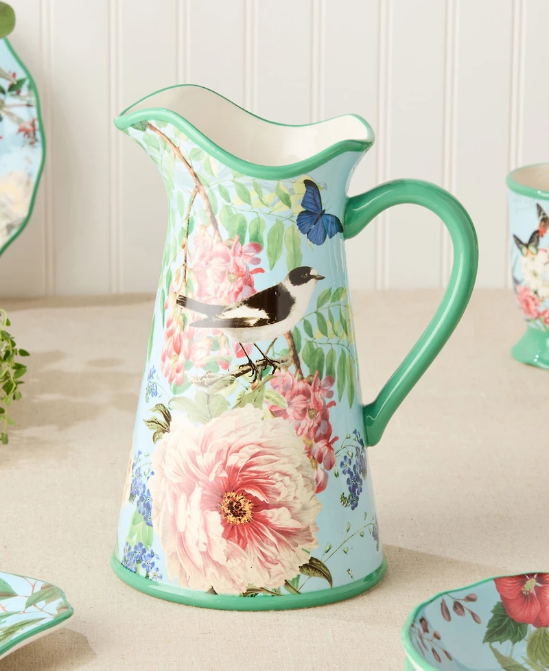 Certified International Flora Pitcher