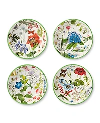 Certified International Greenhouse Soup Bowls, Set of 4, Service for 4
