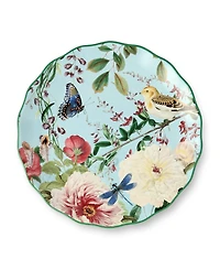 Certified International Flora Dinner Plates, Set of 4, Service for 4