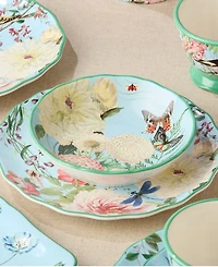 Certified International Flora Soup Bowls, Set of 4, Service for 4