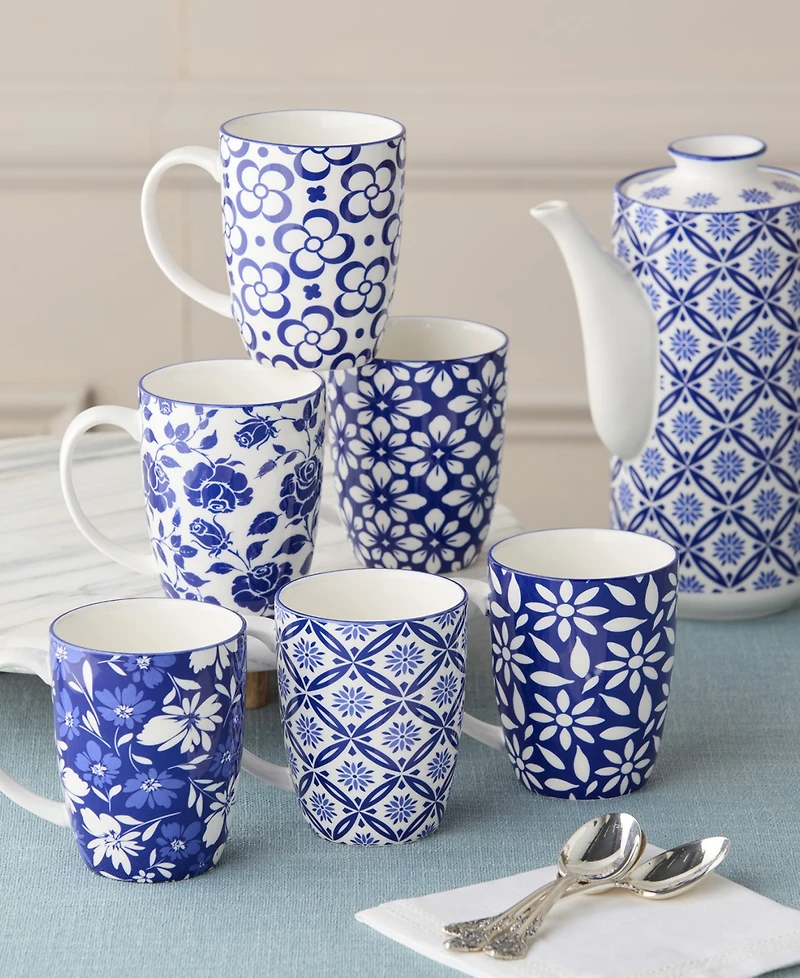 Certified International Madison Mugs, Set of 6