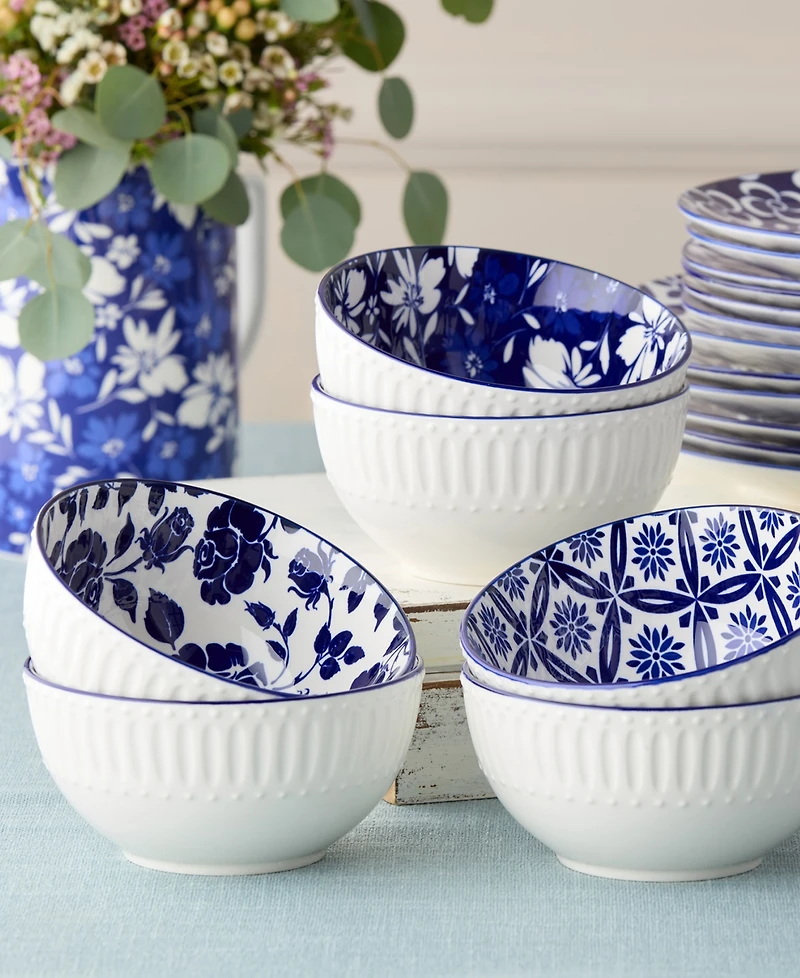 Certified International Madison 6.25" All-Purpose Bowls, Set of 6
