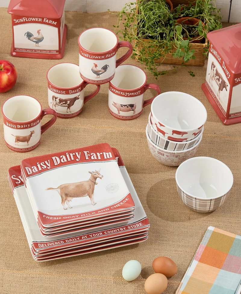 Certified International Vintage Farm 16-Pc. Dinnerware Set, Service for 4