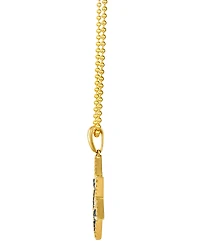 Le Vian Chocolatier Men's Chocolate Diamond Star Of David 24" Pendant Necklace (1/2 ct. t.w.) in 14k Gold