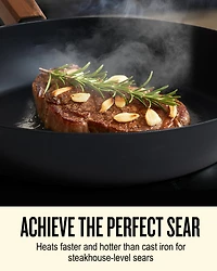 Alva Forest 8” & 11” Carbon Steel Frying Pan Set