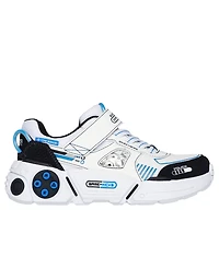 Skechers Little Boys Game Kicks: Gametronix 2.0 Fastening Strap Casual Sneakers from Finish Line
