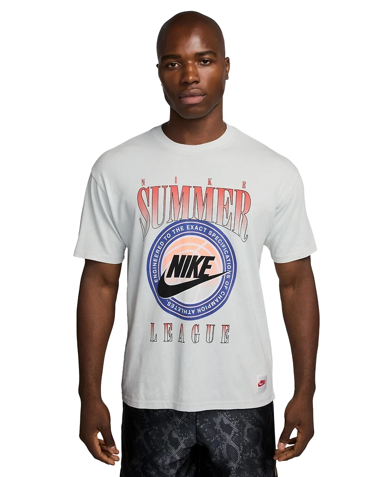 Nike Men's Summer League Logo Basketball T-Shirt