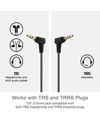 Mee audio 1/4" (6.3 mm) Stereo Audio Adapter ( Pack