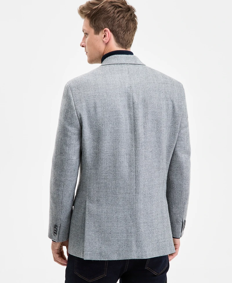 Tommy Hilfiger Men's Modern-Fit Patterned Sport Coat