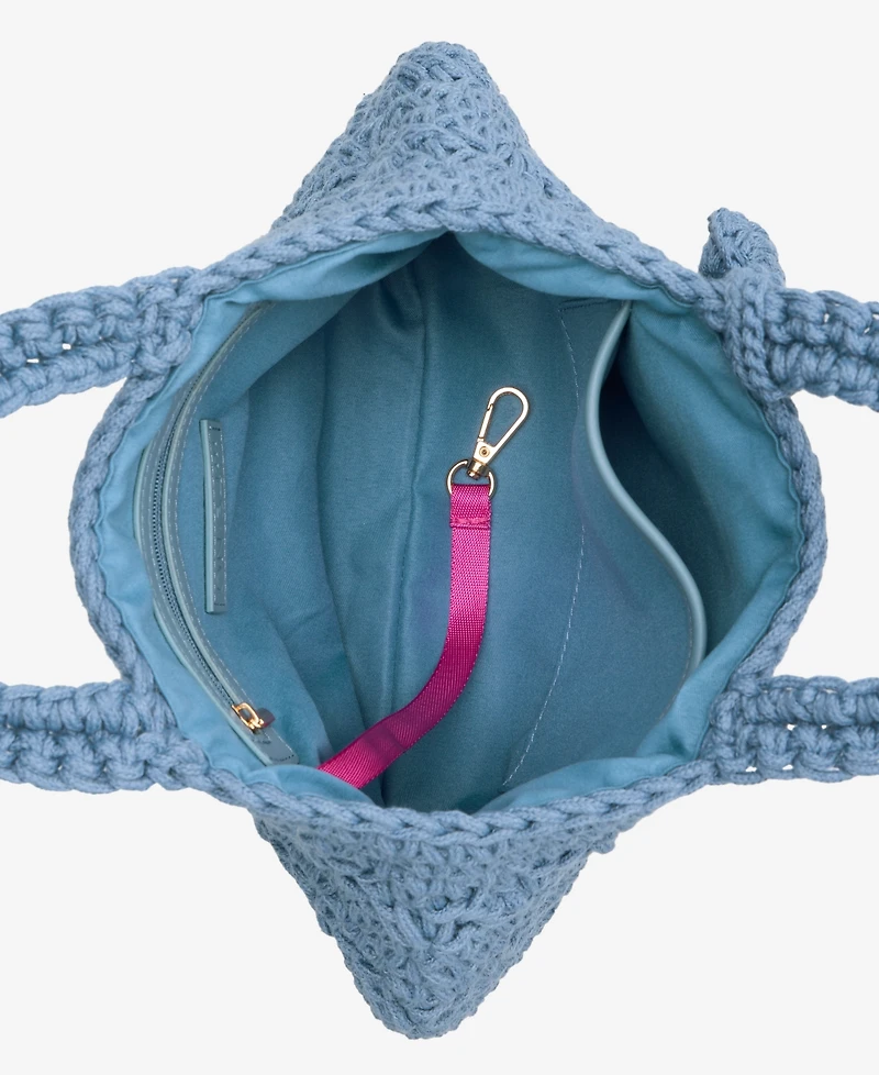 On 34th Crochet Medium Tote Bag, Exclusively at Macy's