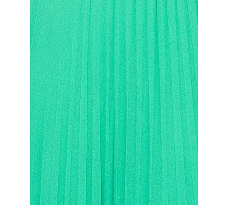 Xscape Petite Halter-Neck Sleeveless Chiffon Gown