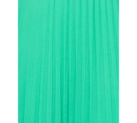 Xscape Petite Halter-Neck Sleeveless Chiffon Gown