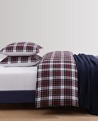 Tommy Hilfiger Essential Tartan Cotton -Pc. Duvet Cover Set