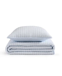 Tommy Hilfiger Ithaca Stripe Cotton Reversible -Pc. Quilt Set