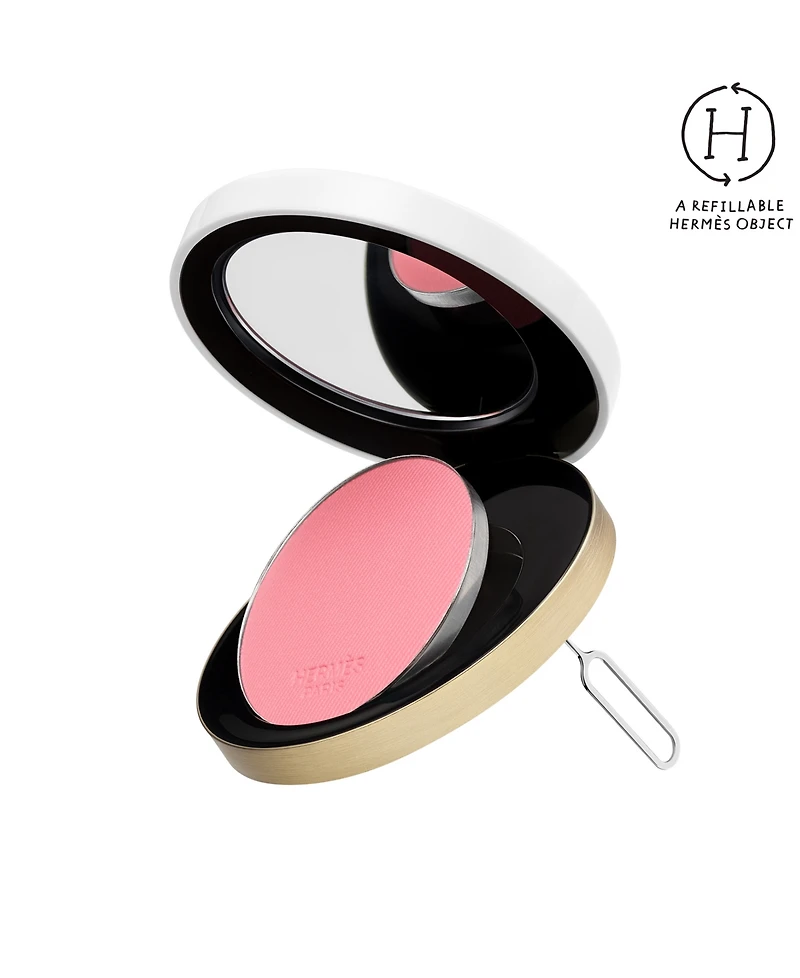 Rose Hermes Silky Blush Powder