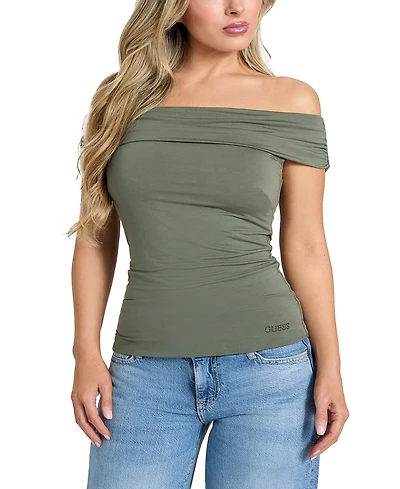 Guess Women's Charlotte Off-The-Shoulder Top