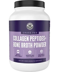 Left Coast Performance Collagen Bone Broth Powder 2lb, Bone Broth with Grass Fed Collagen Peptides