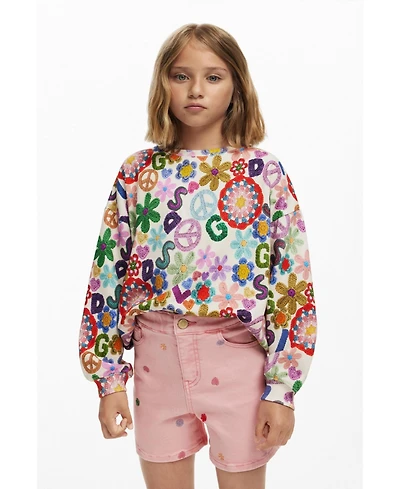 Desigual Girls Girls's Denim shorts