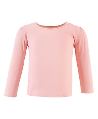 Hudson Baby Girls Thermal Long Sleeve Tees 5pk