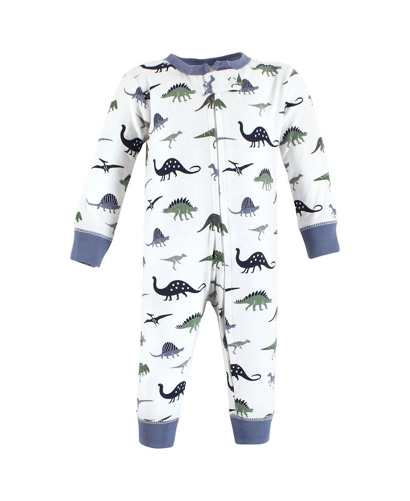 Hudson Baby Boys Unisex Cotton Versatile All-Day Jumpsuit