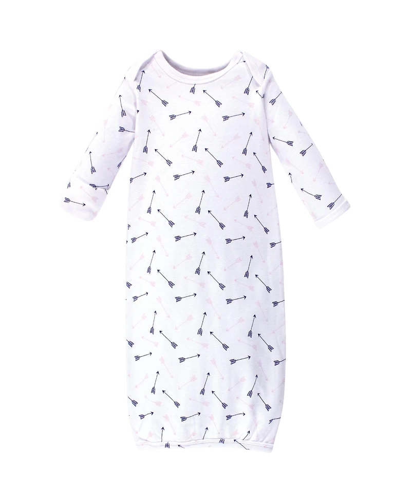 Hudson Baby Baby Girls Hudson Cotton Gowns, Love, Preemie/Newborn