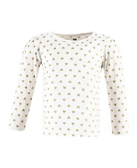 Hudson Baby Girls 3Pk Long Sleeve T-Shirts