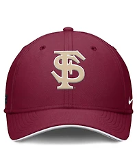 Nike Men's Garnet Florida State Seminoles 2025 Dugout Coaches Rise Swoosh Performance Flex Hat